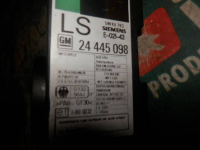 Řídící jednotka imobilizéru Opel Zafira iAutodily 3