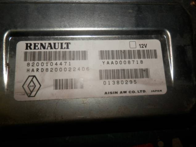 Řídicí jednotka převodovky  Renault Laguna iAutodily 4