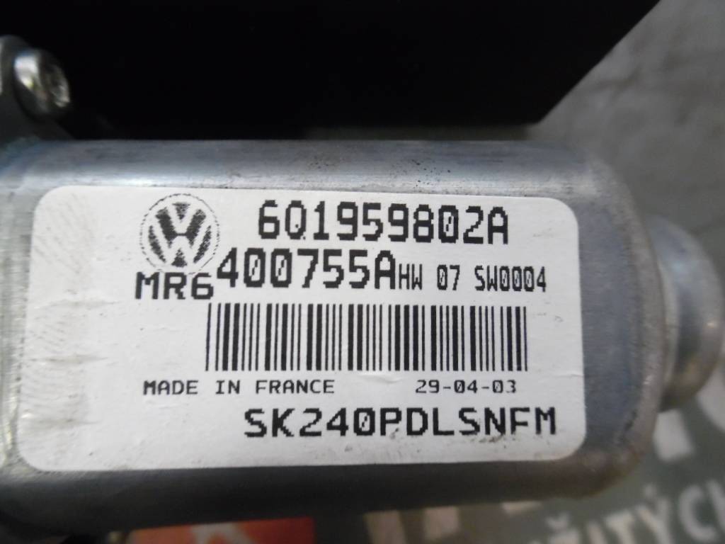Motorek stahovačky PP  Škoda Fabia iAutodily 4