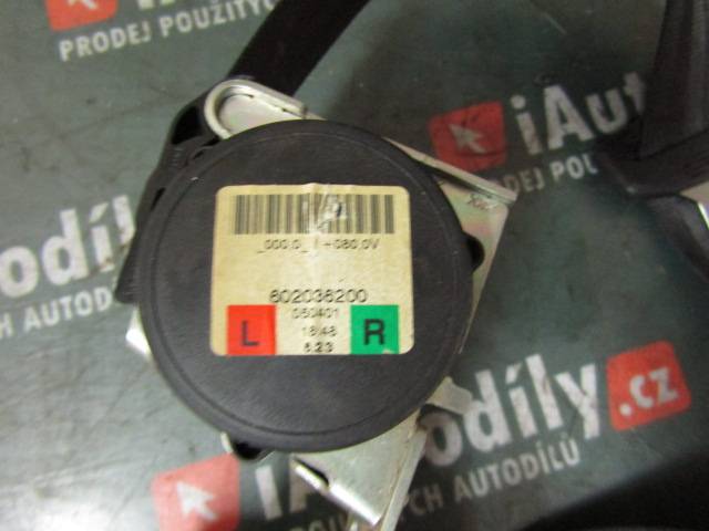 Levý zadní pás bezpečnostní  Škoda Octavia iAutodily 2