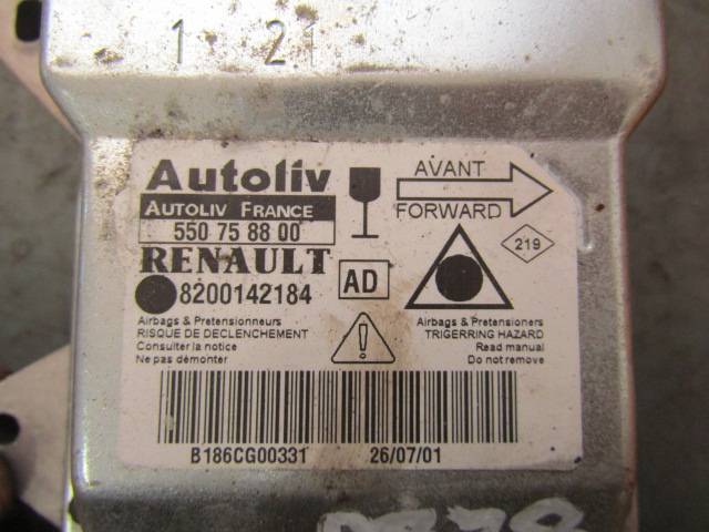 Řídící jednotka airbagu  Renault Laguna iAutodily 3