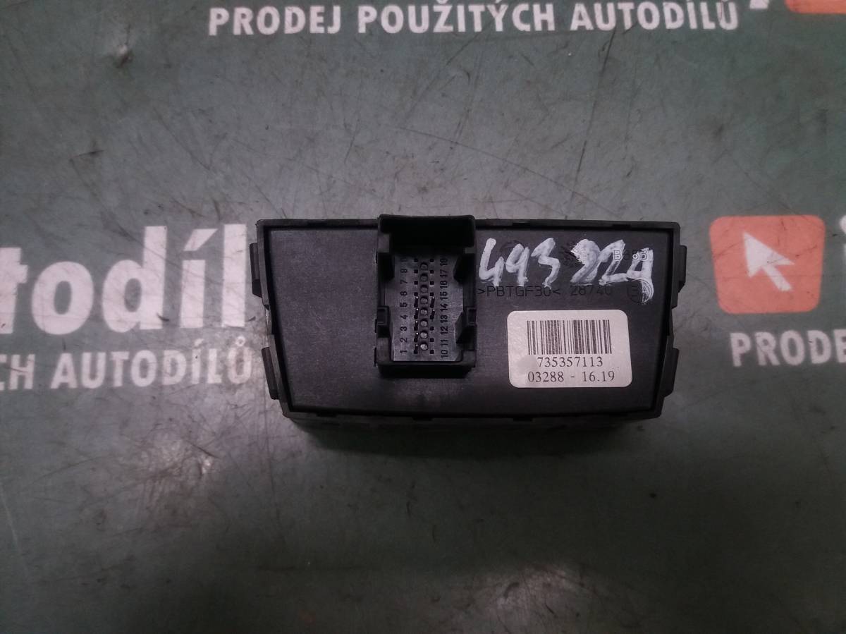 Panel spínačů  Fiat Panda iAutodily 2