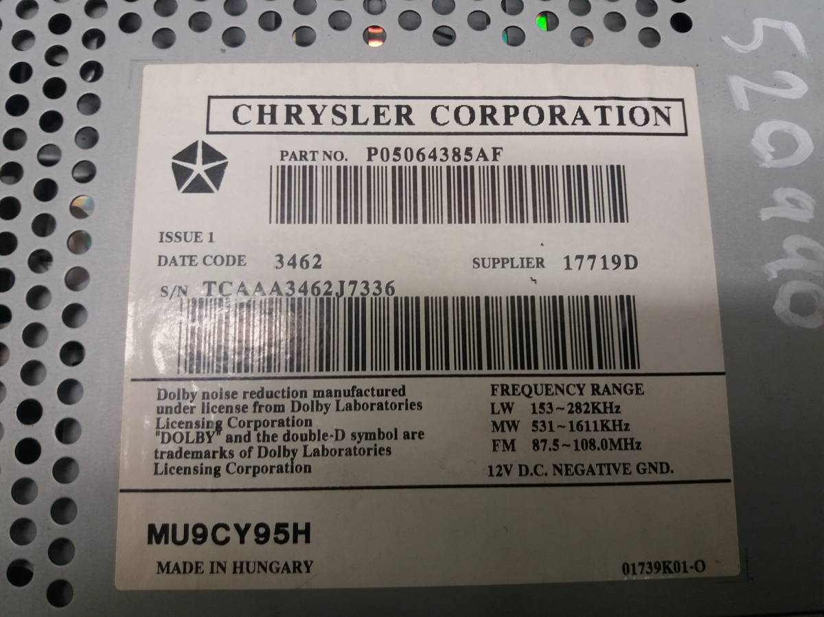 Autorádio  Chrysler PT Cruiser iAutodily 4