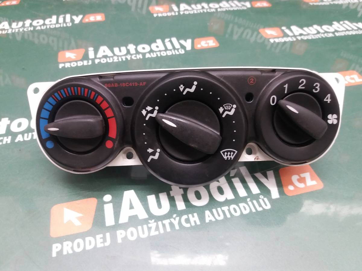 Panel ovládání topení  Ford Focus iAutodily 1