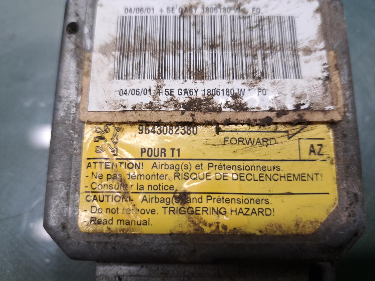 Řídící jednotka airbagu 9643082380 PEUGEOT 206 iAutodily 3