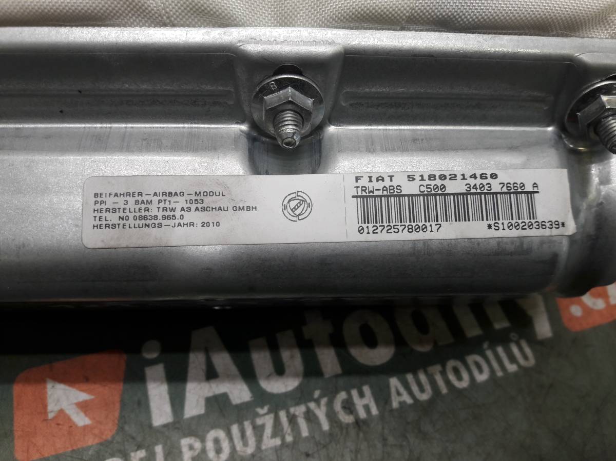 Airbag spolujezdce  FIAT CROMA iAutodily 3