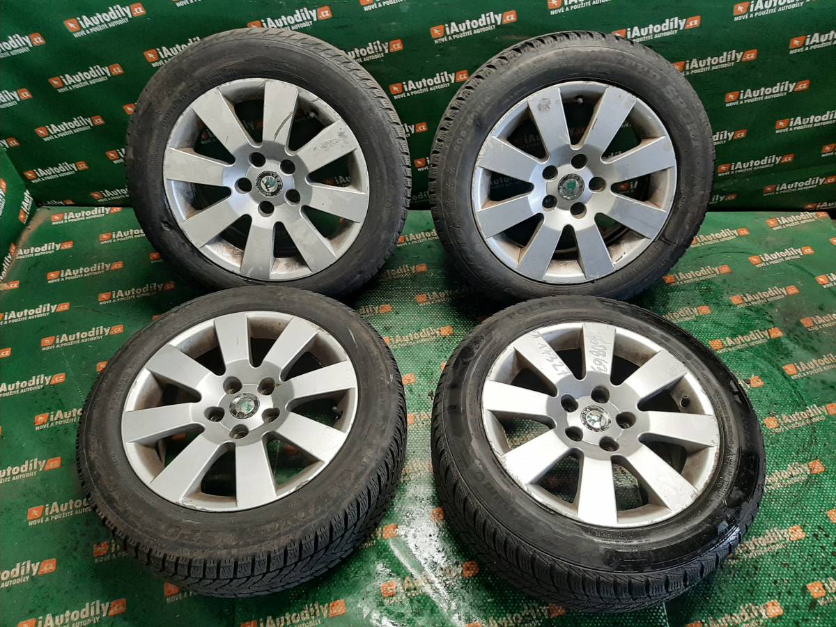 Kompletní alu kola ŠKODA SUPERB iAutodily 1