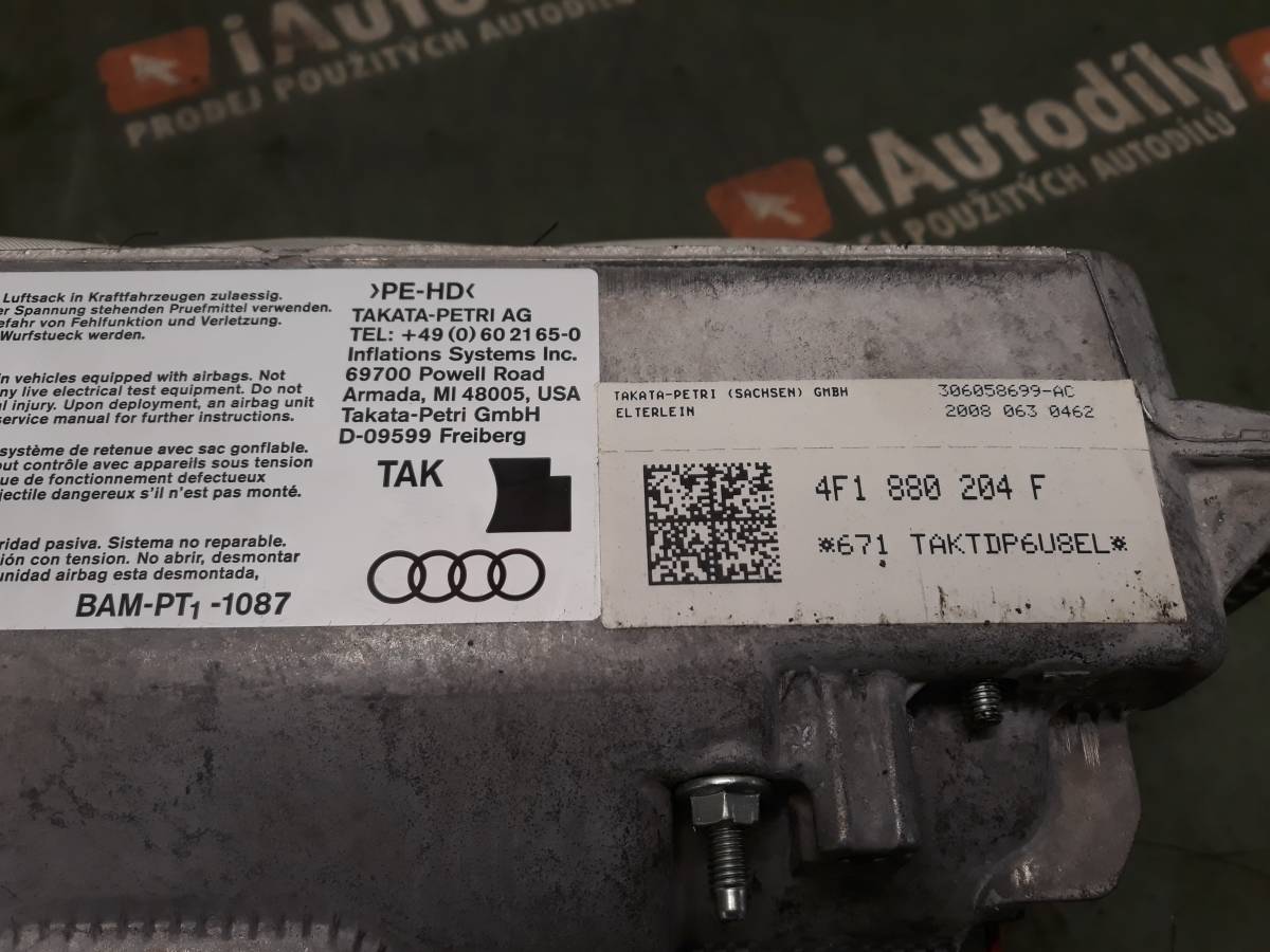 Airbag spolujezdce  AUDI A6 iAutodily 3