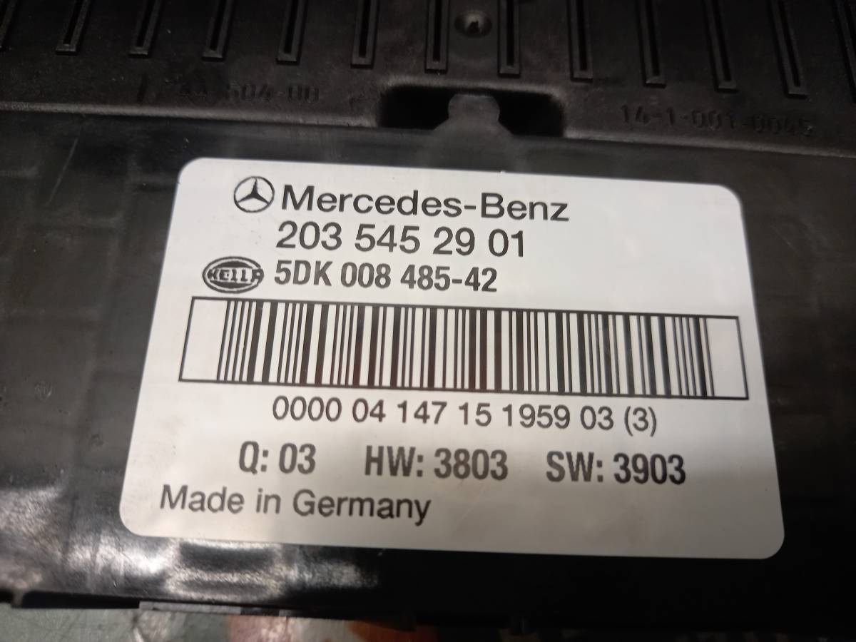 Pojistková skříň  MERCEDES-BENZ C iAutodily 3