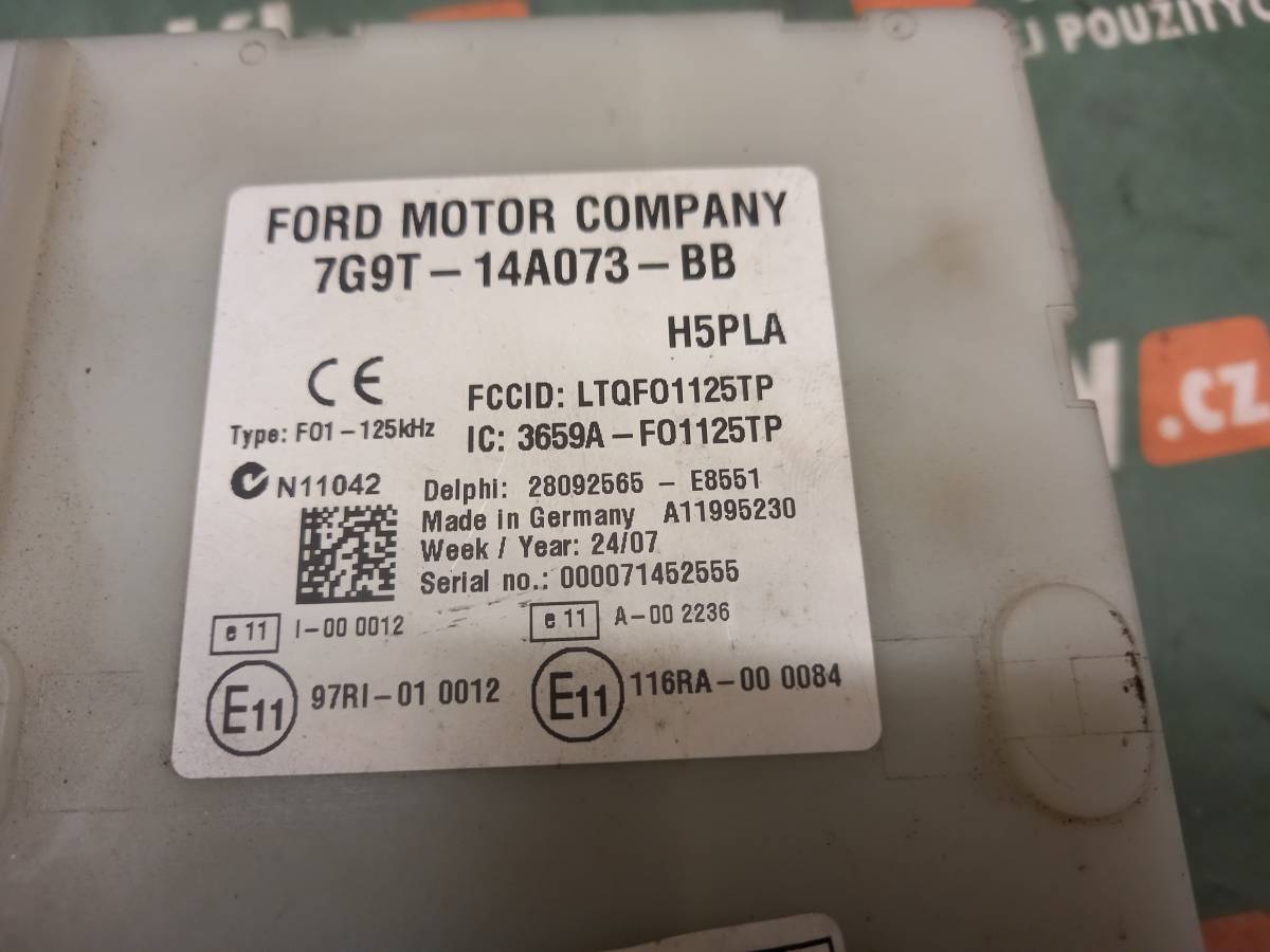 Řídící jednotka komfortu FORD GALAXY iAutodily 3