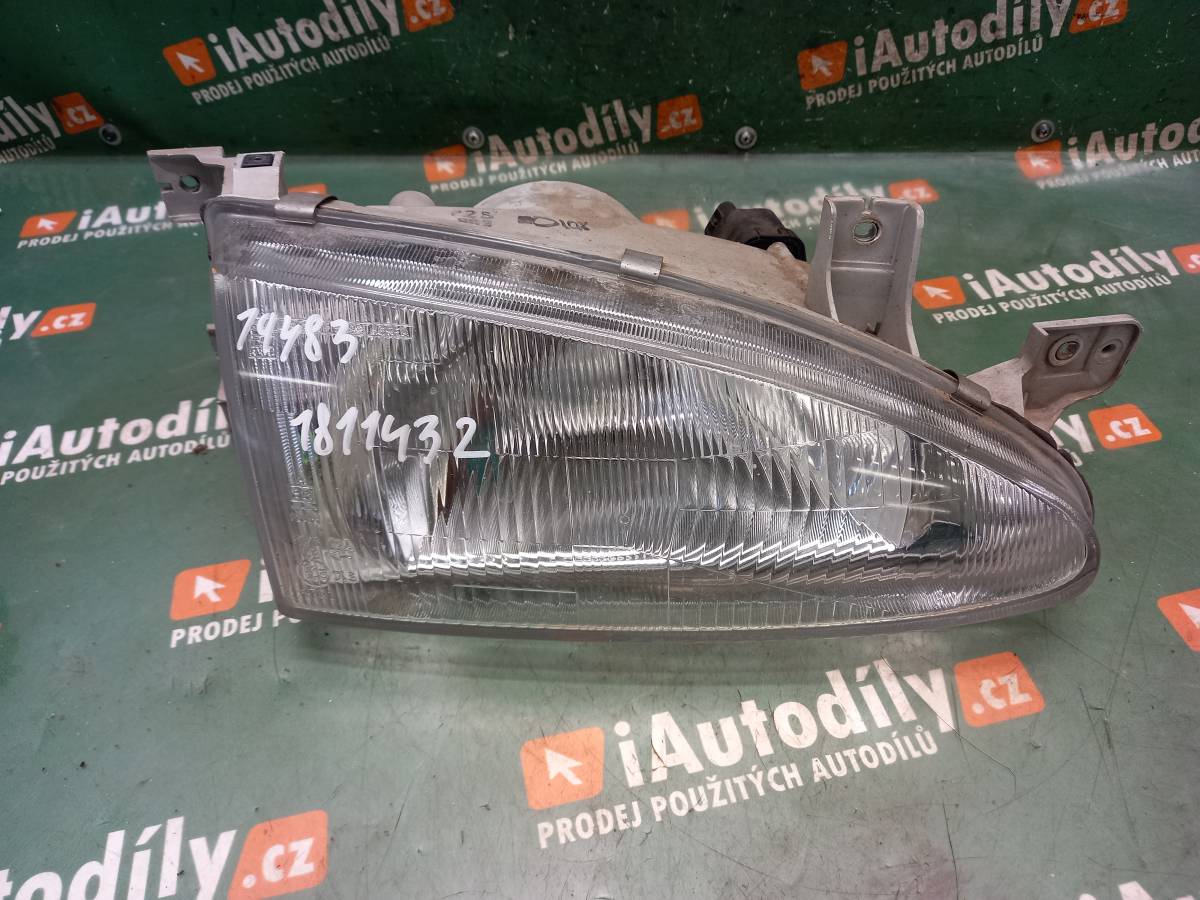 Světlo PP Halogen  Hyundai Accent 1994-1997