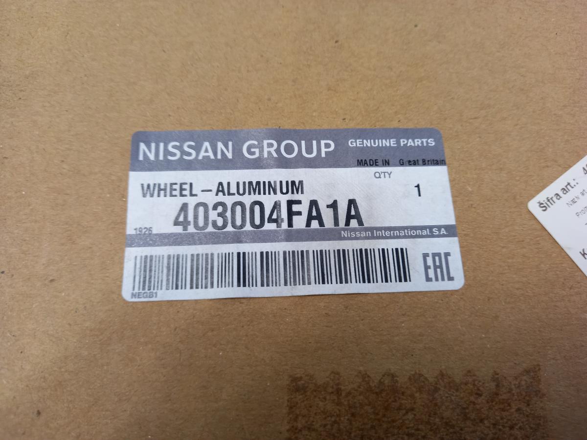 Disk ALU  NISSAN NV200 EVALIA iAutodily 4