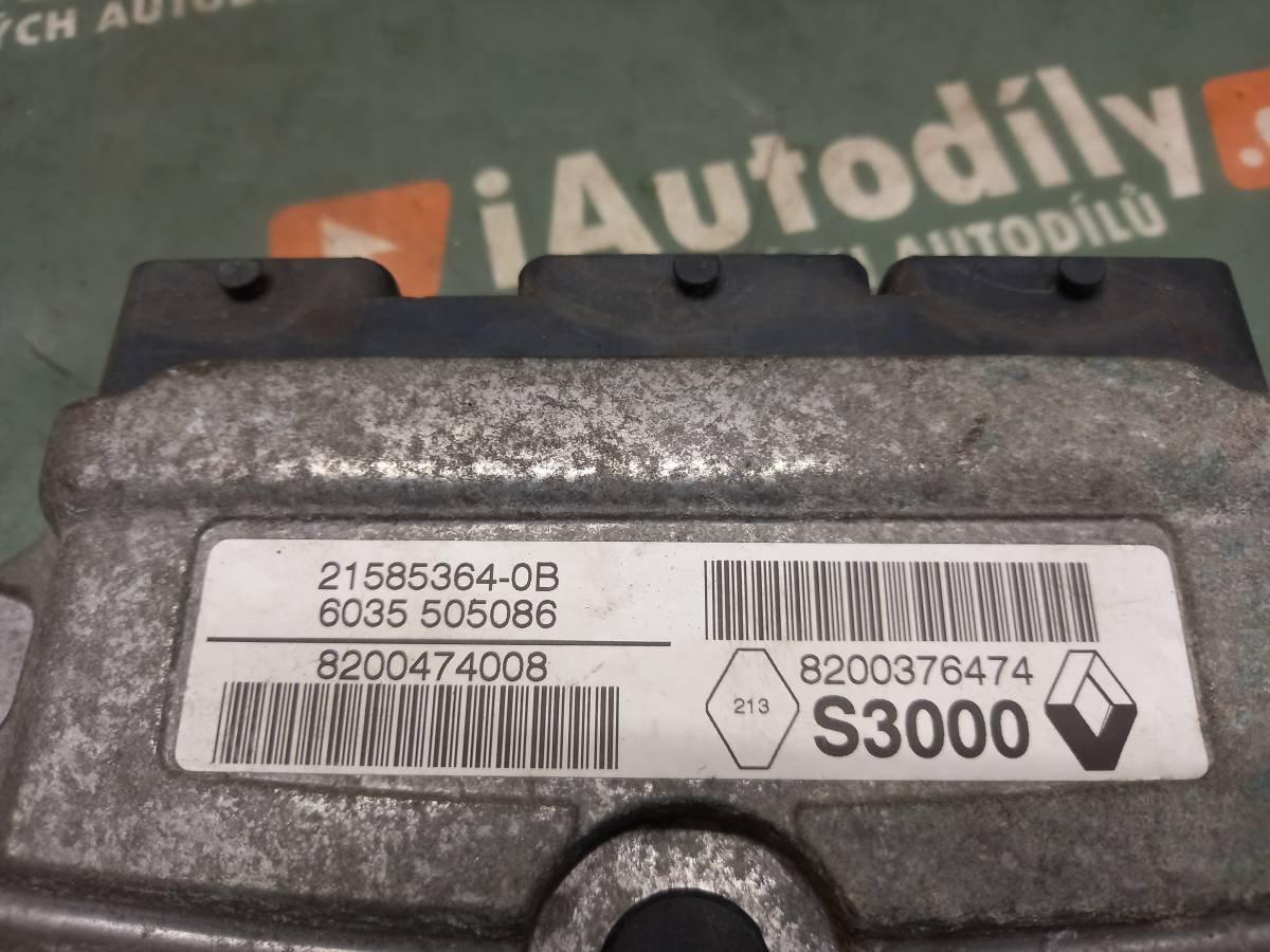 Řídící jednotka motoru  RENAULT  MODUS iAutodily 3