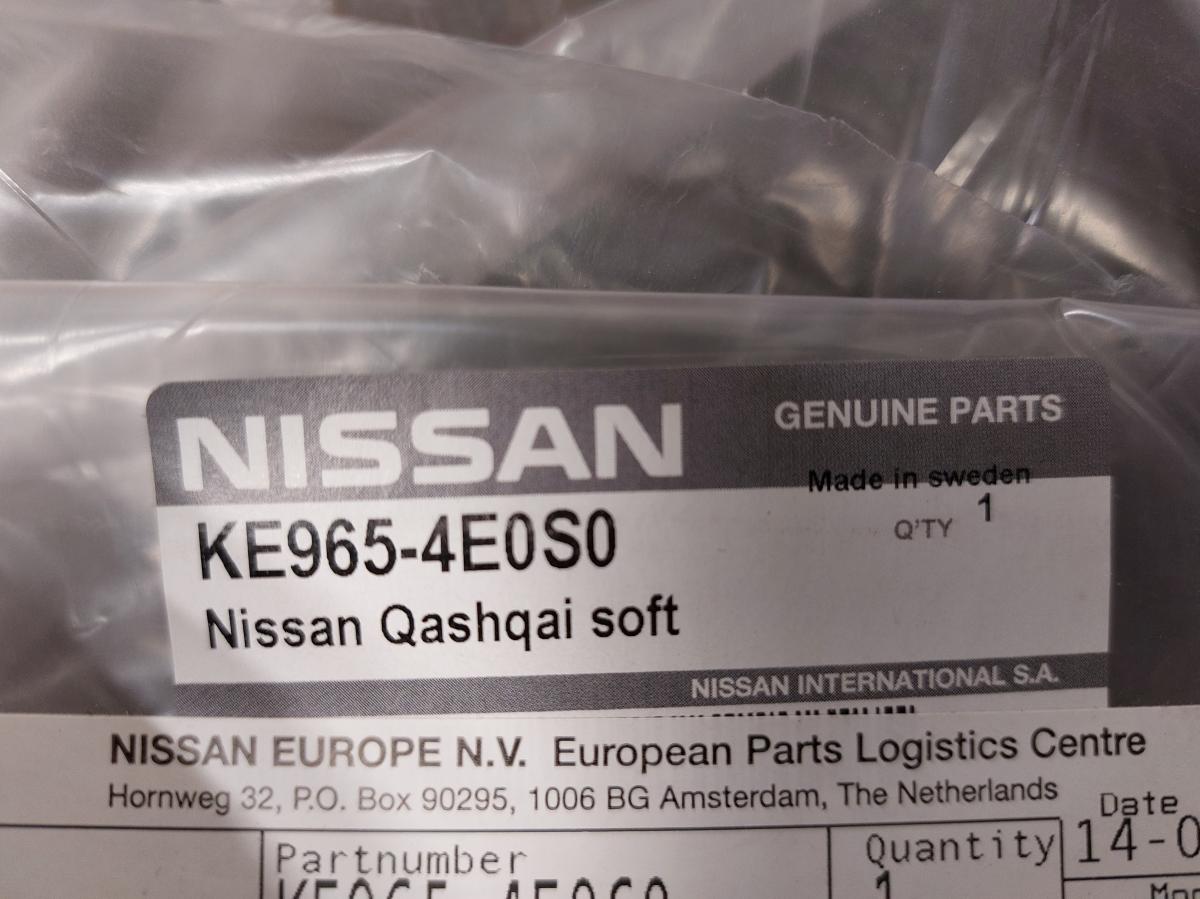 Koberec zavazadlového prostoru  NISSAN QASHQAI 2 iAutodily 2