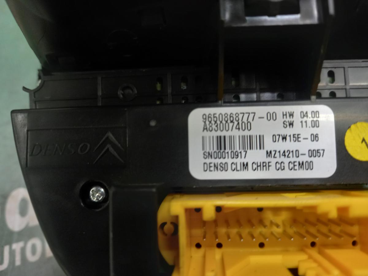 Panel ovládání klimatizace CITROEN C4 PICASSO iAutodily 3