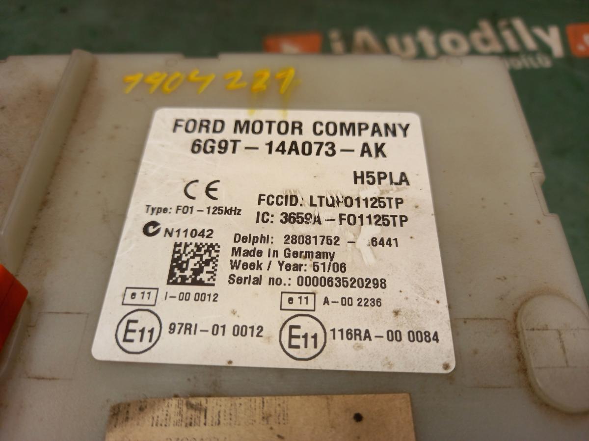 Řídící jednotka komfortu FORD S - MAX iAutodily 3