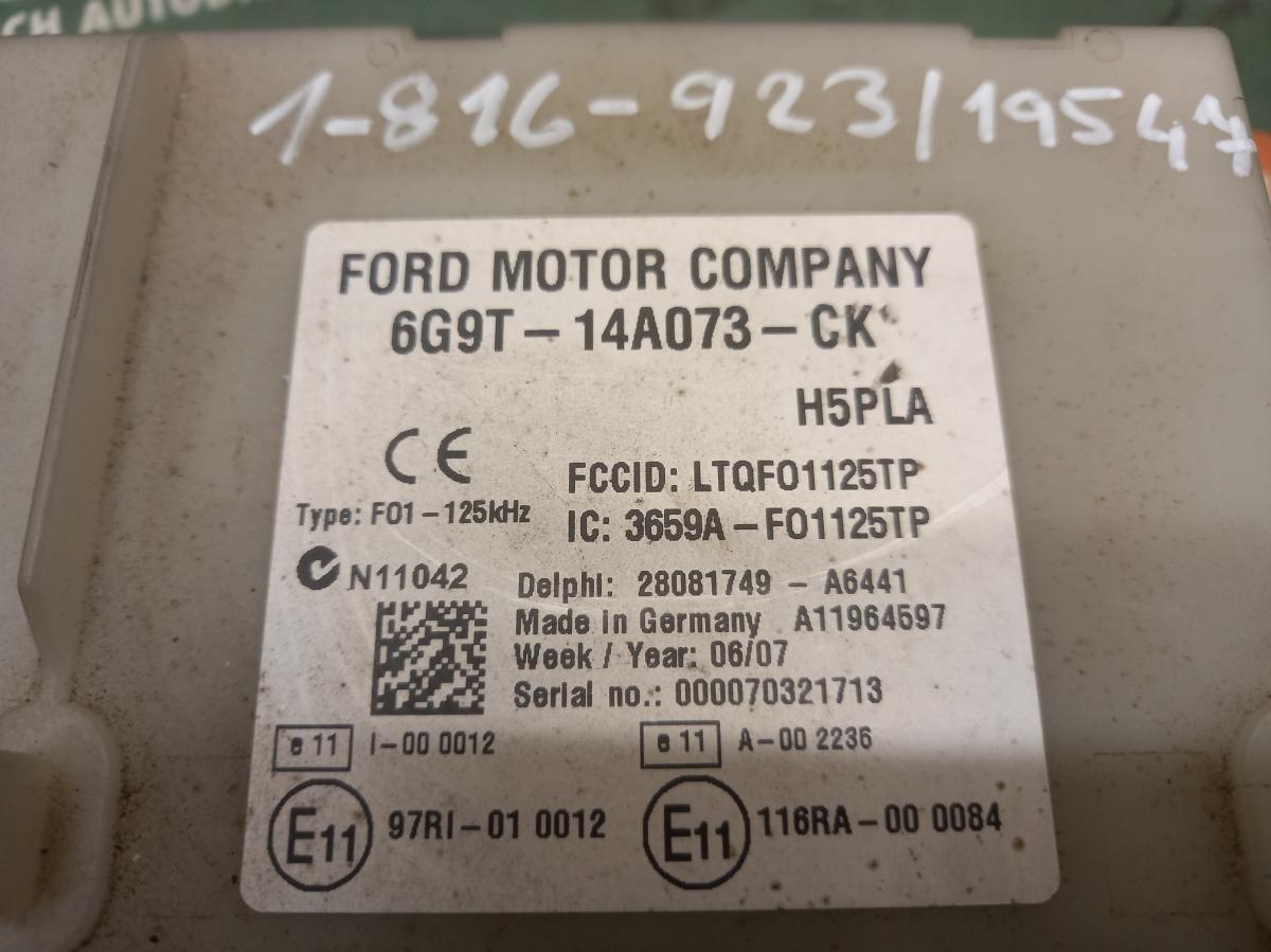 Řídící jednotka komfortu  FORD S-MAX iAutodily 2