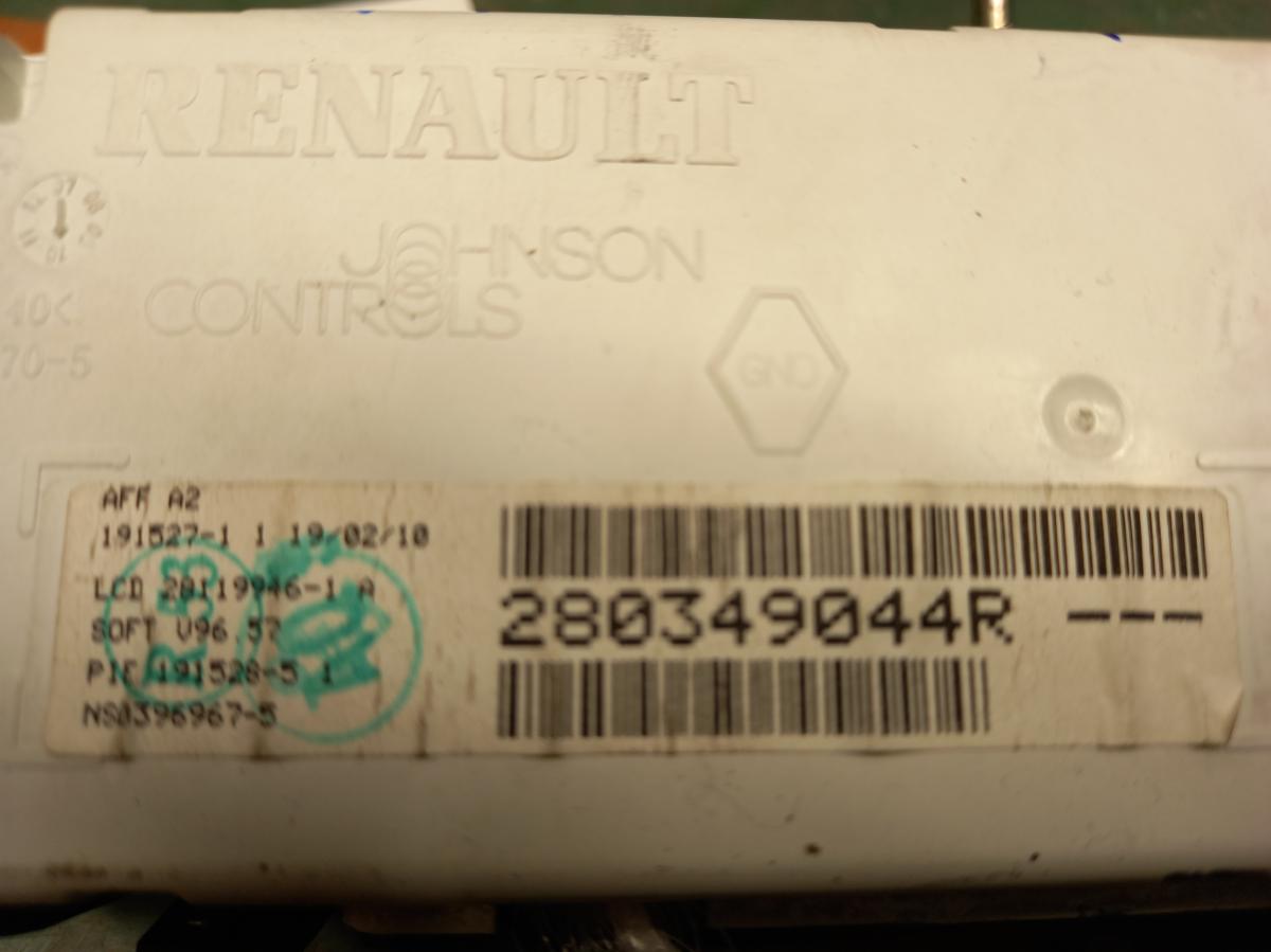 Palubní displej 280349044R RENAULT  MEGANE iAutodily 3