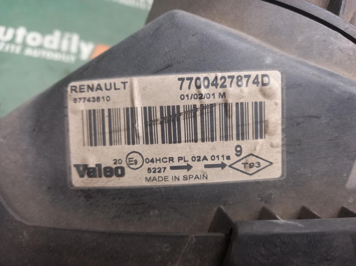 Světlo LP Halogen 7700427874D RENAULT MEGANE iAutodily 4