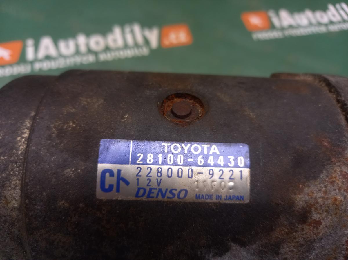 Startér 28100-64430 Toyota  RAV 4 iAutodily 3