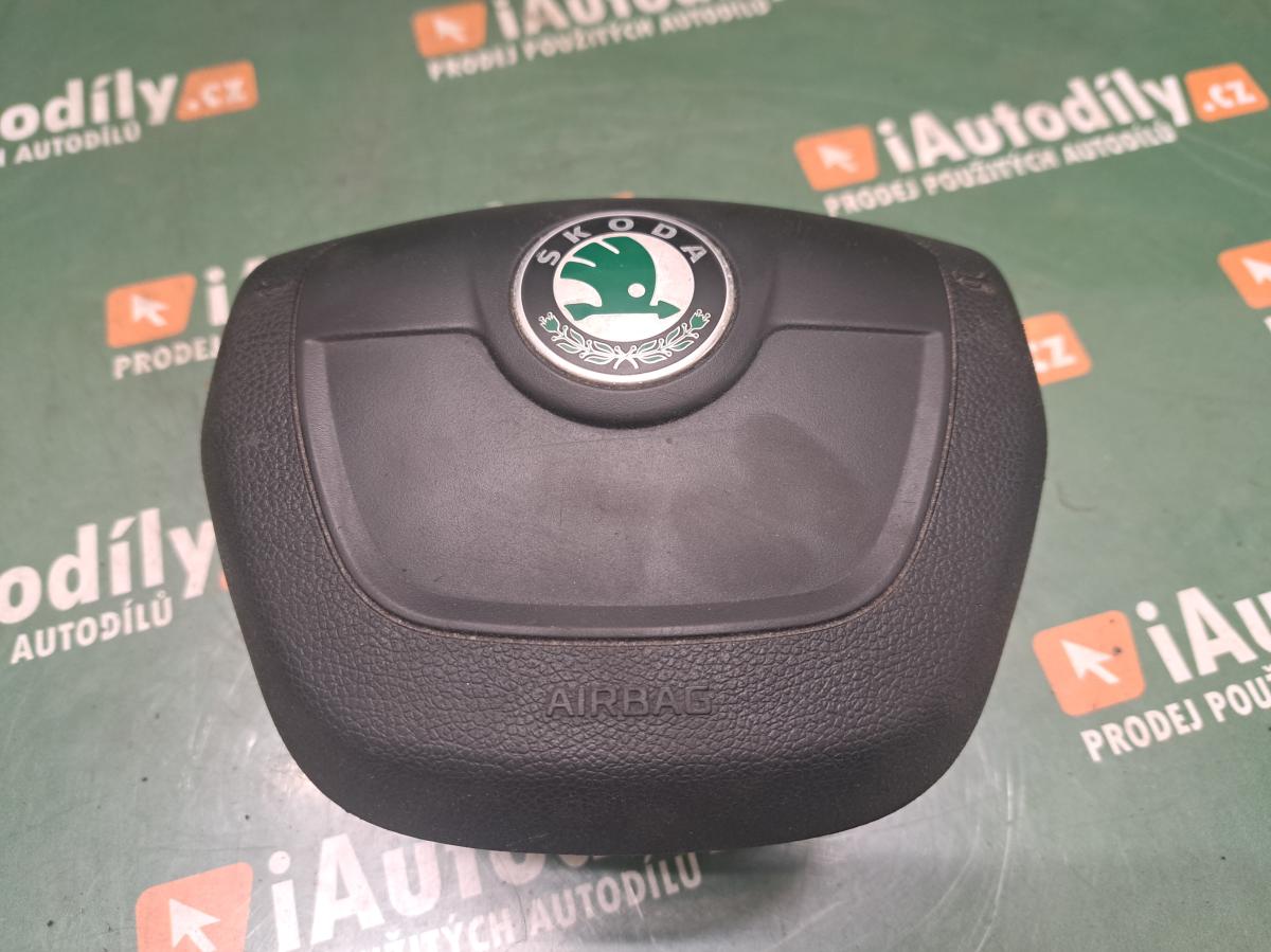 Airbag řidiče 5J0880201H ŠKODA FABIA 2007-2010