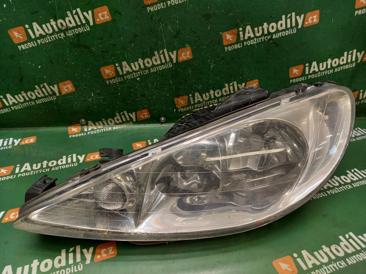 Světlo PP Halogen  PEUGEOT 206 SW 2002-2007