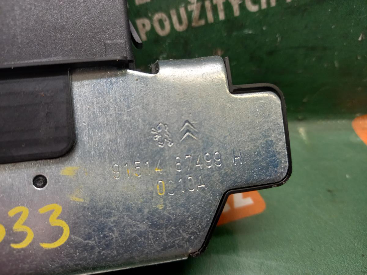 Zámek centrálu dveří pátých 9151487499H CITROËN DS3 iAutodily 4