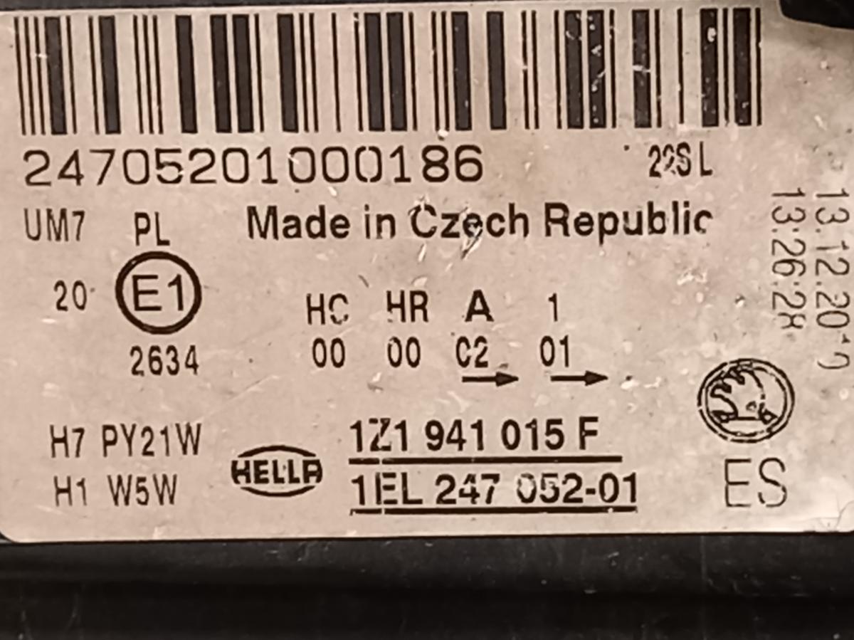 Světlo LP Halogen 1Z1941015F ŠKODA OCTAVIA iAutodily 3