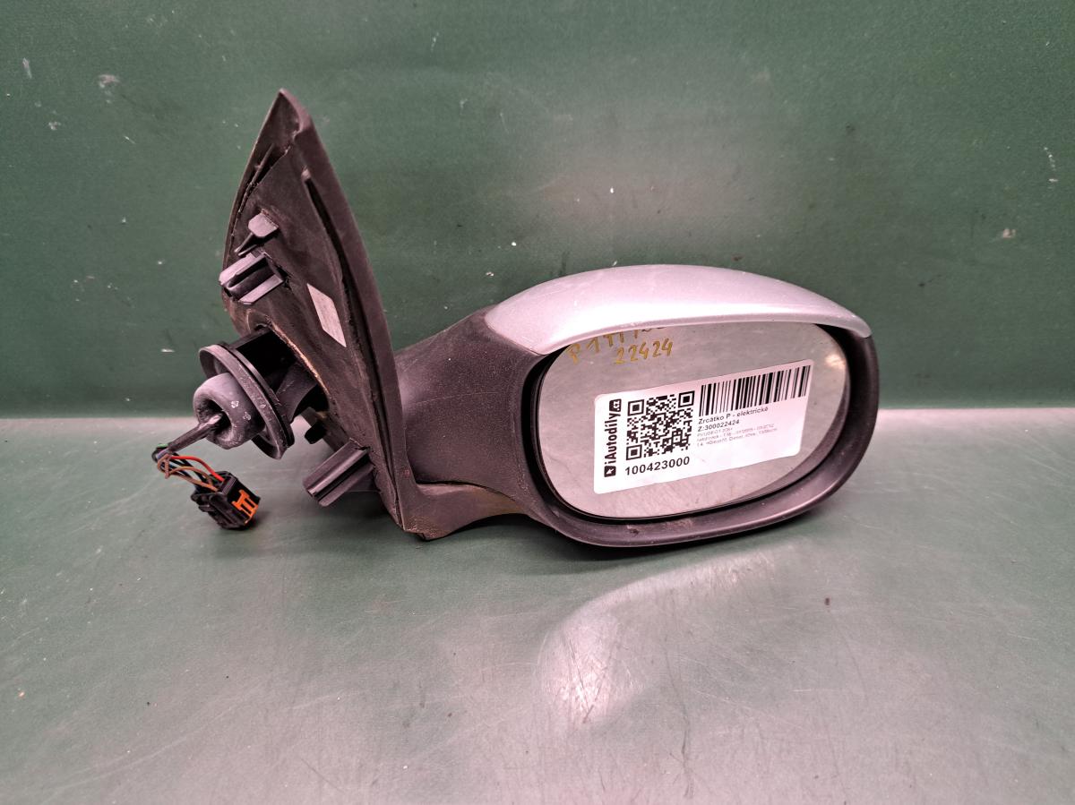 Zrcátko P - elektrické  PEUGEOT 206+ 2009-2012