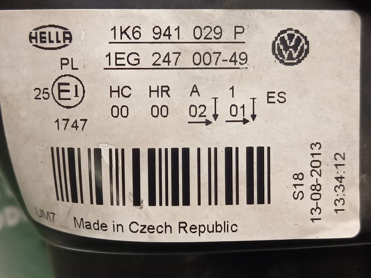 Světlo LP Halogen 1K6941029P VOLKSWAGEN GOLF iAutodily 3