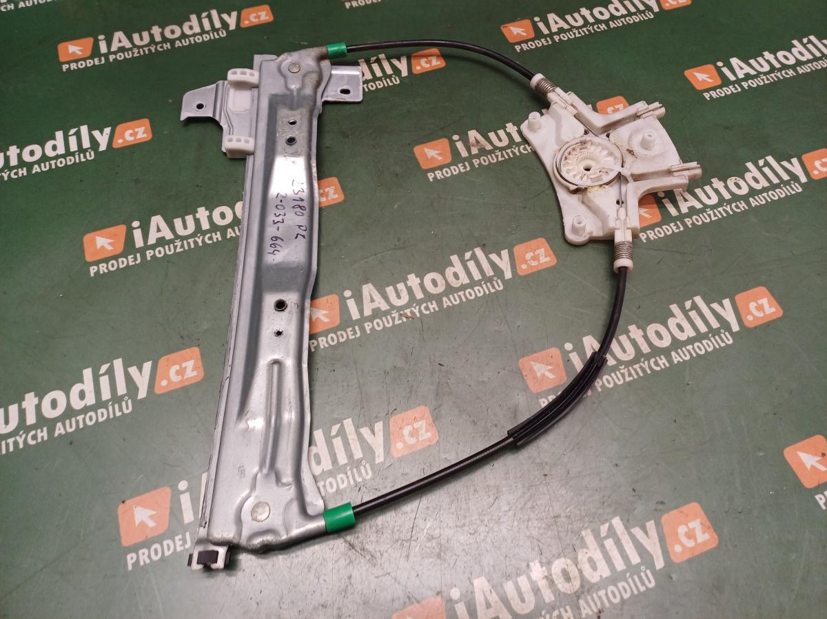 Stahovačka PZ - elektrická  PEUGEOT 407 2004-0
