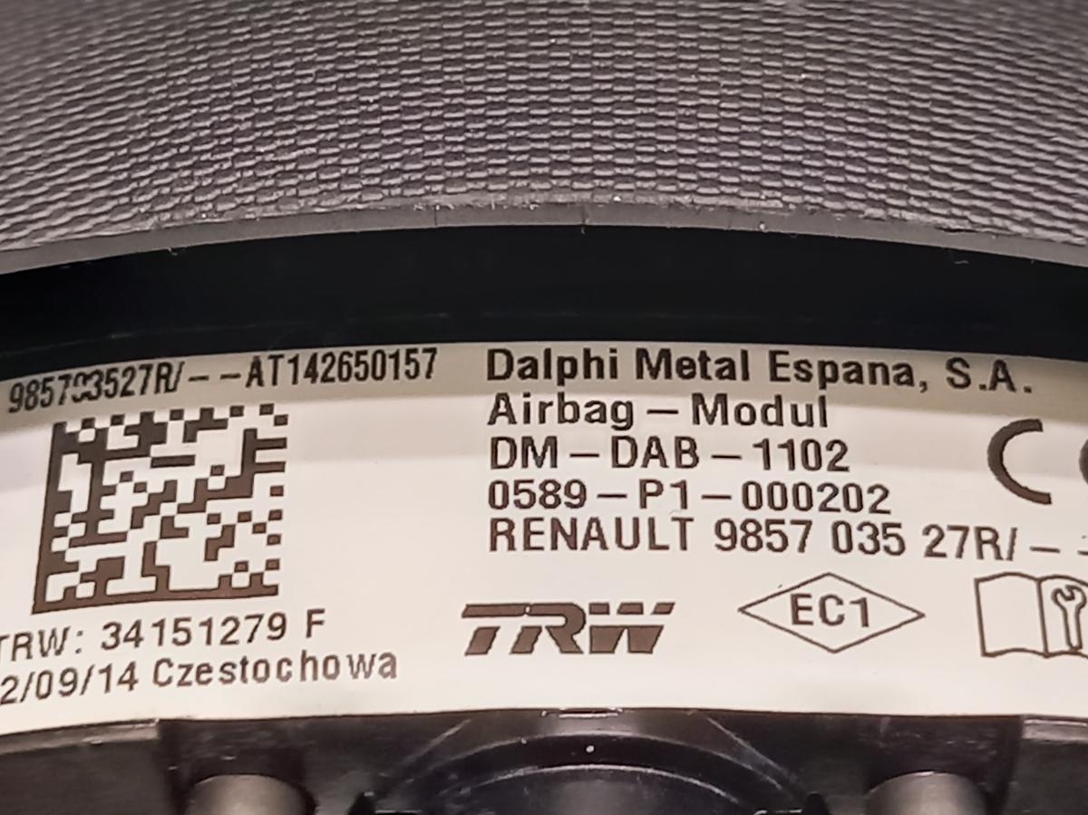 Airbag řidiče 985703527R RENAULT TWINGO iAutodily 3