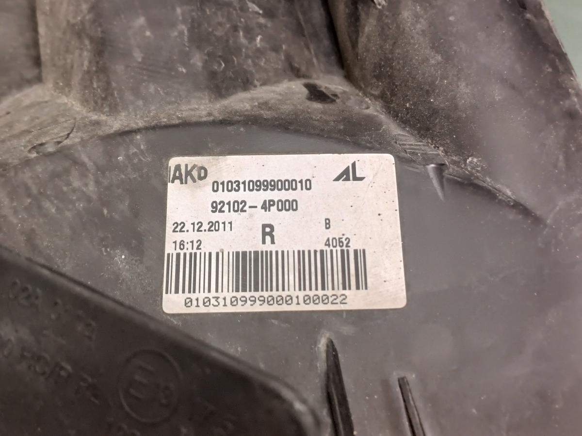 Světlo PP Halogen 92102-4P000 HYUNDAI I20 iAutodily 4