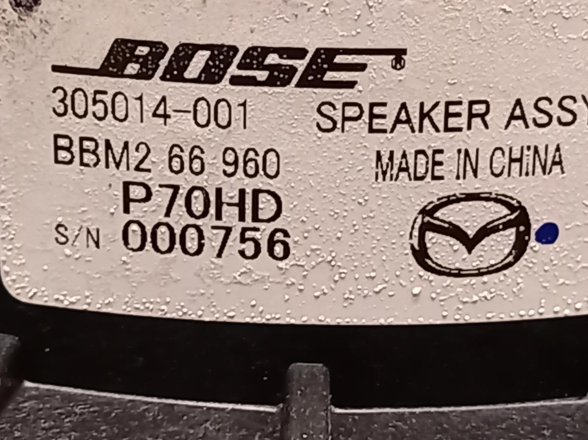 Reproduktor dveří LZ 305014-001 MAZDA 3 iAutodily 3