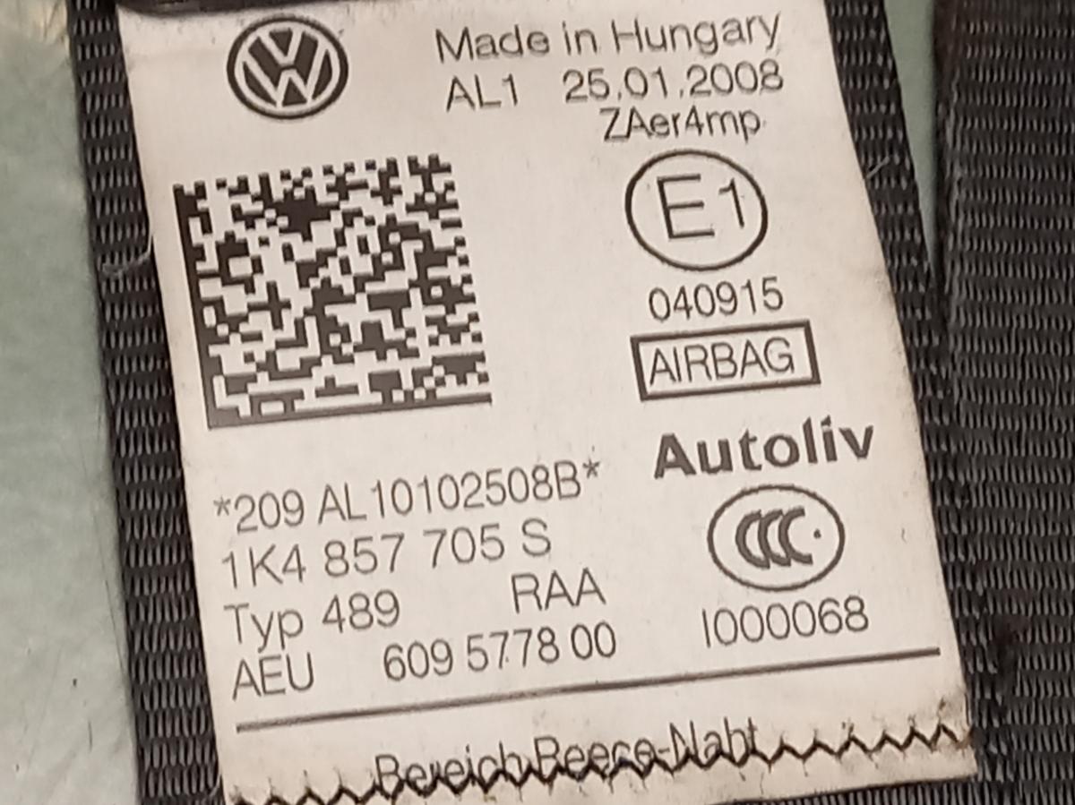 Pás bezpečnostní LP 1K4857705S VOLKSWAGEN GOLF iAutodily 2