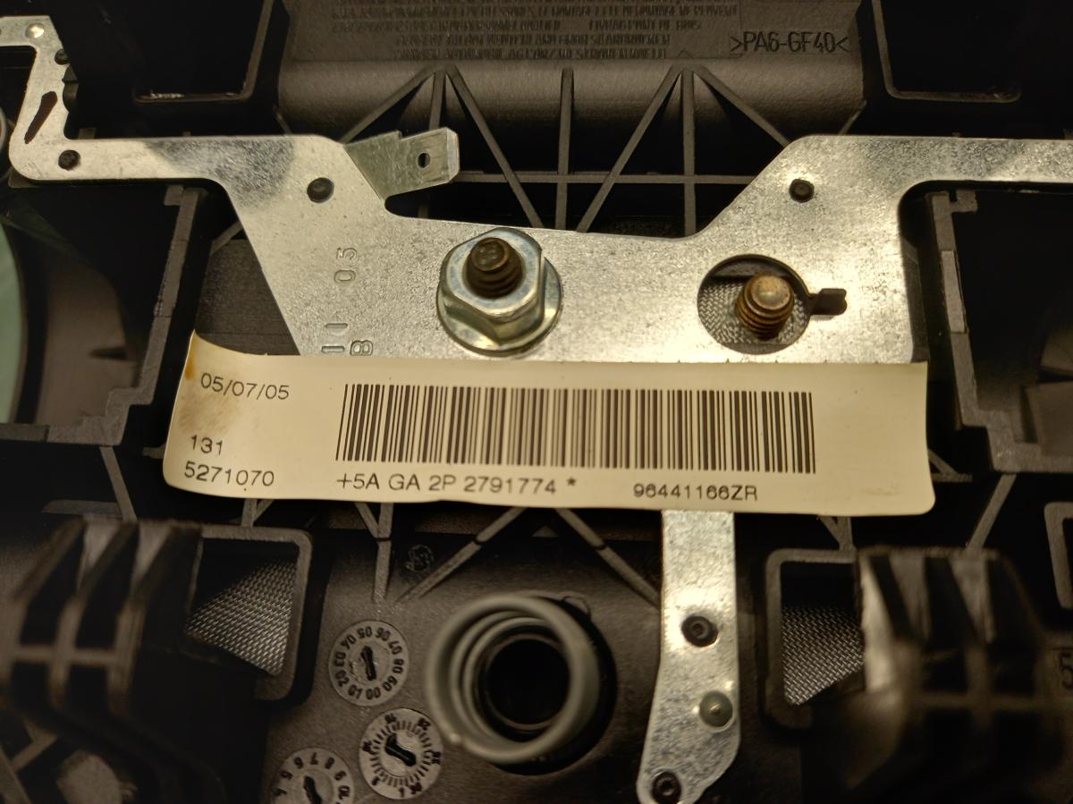 Airbag řidiče 96441166ZR PEUGEOT 206 iAutodily 3