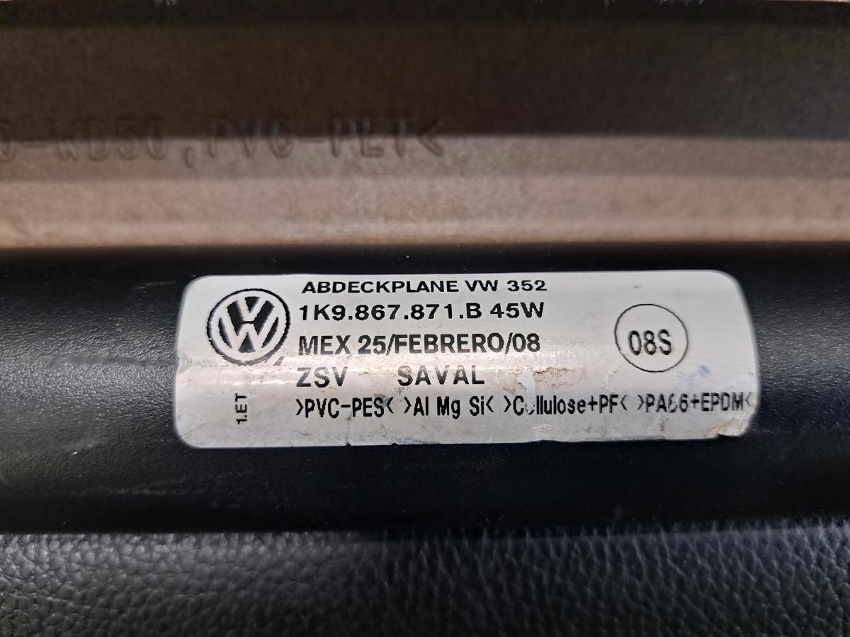 Roleta zavazadlového prostoru 1K9.867.871.B VOLKSWAGEN GOLF iAutodily 3