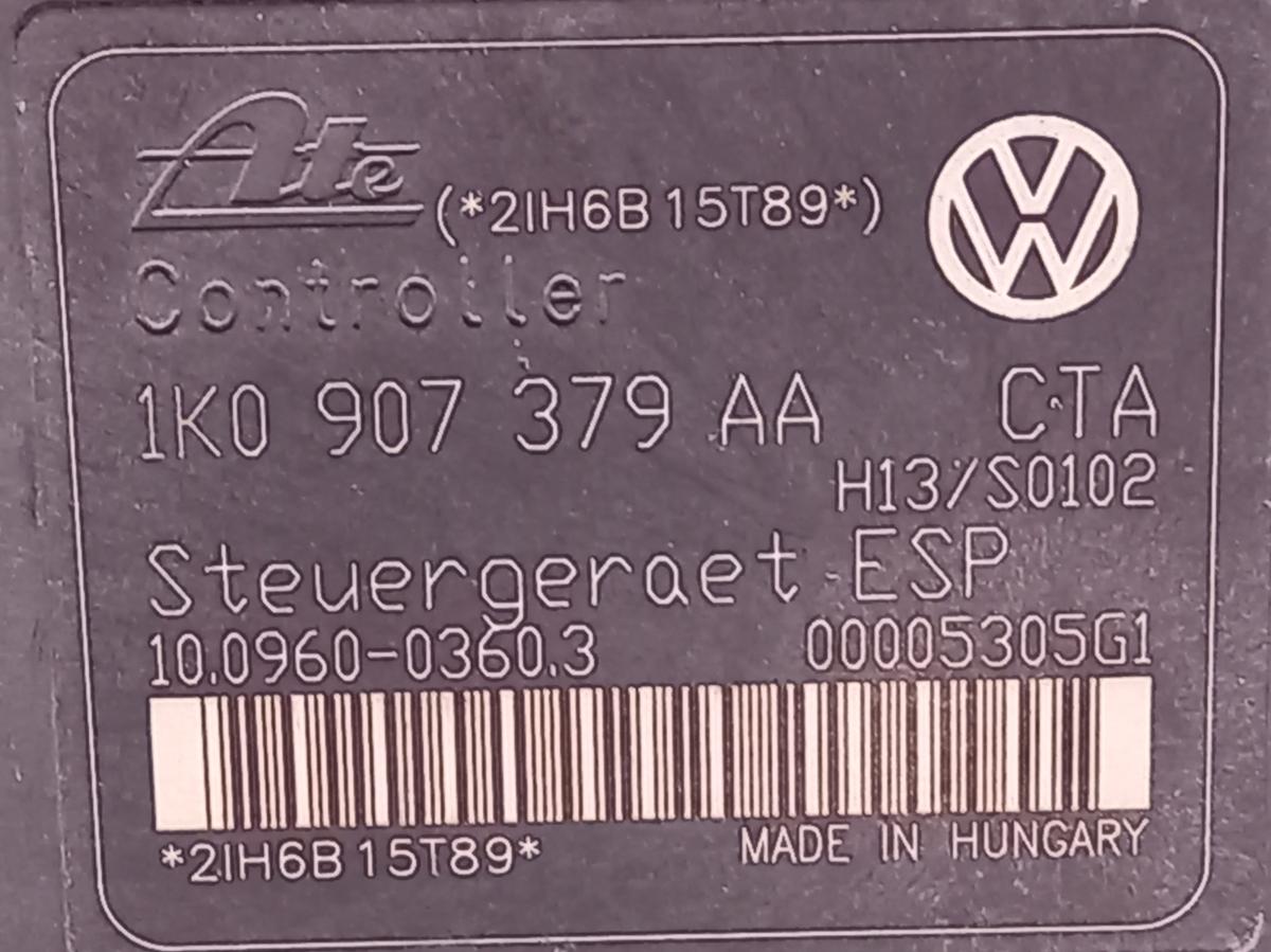 Jednotka ABS 1K0907379AA VOLKSWAGEN GOLF iAutodily 4