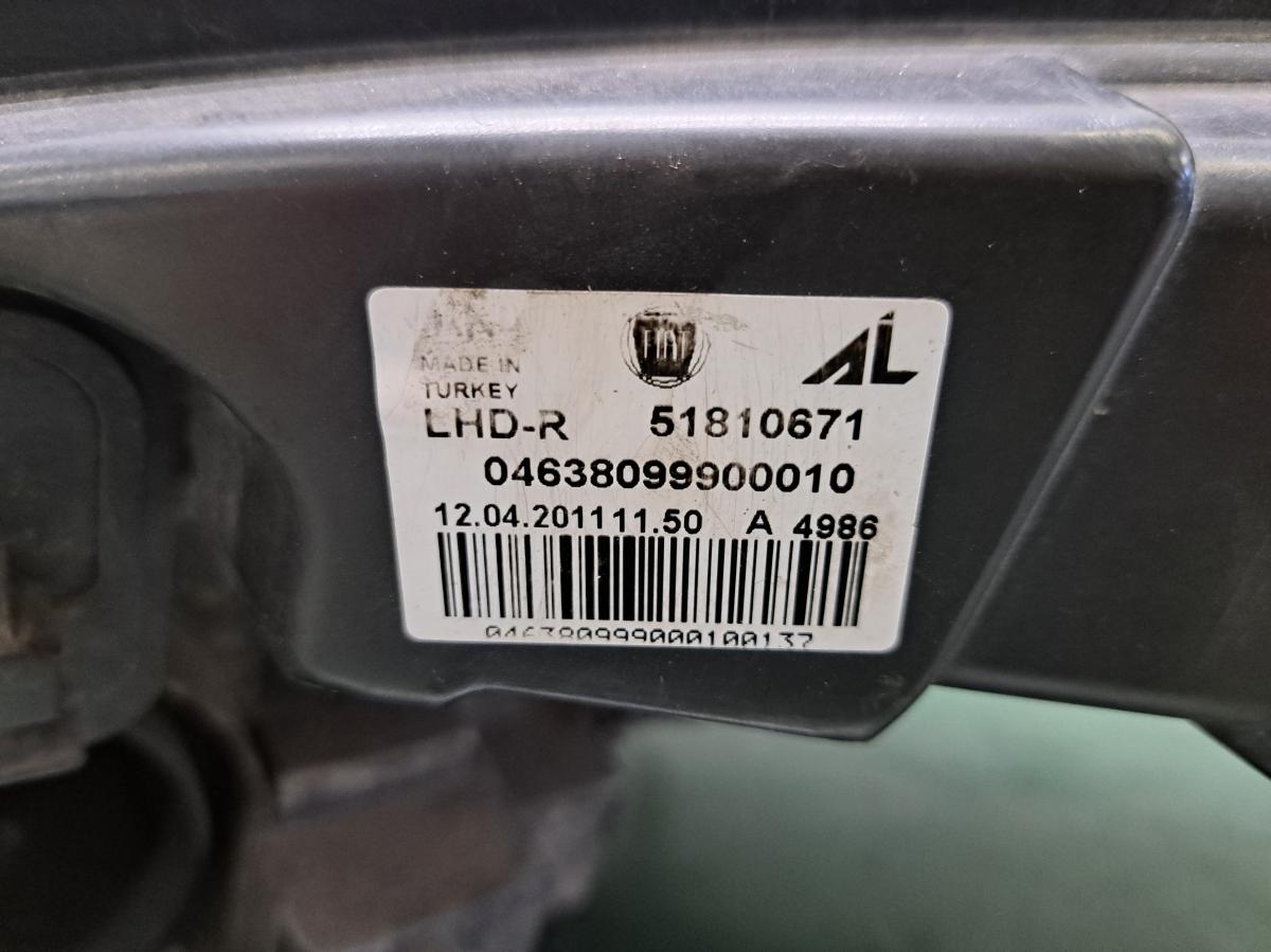 Světlo PP Halogen 51810671 FIAT DOBLO iAutodily 3