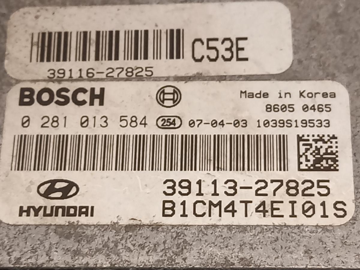 Řídící jednotka motoru 39113-27825 HYUNDAI SANTA FE iAutodily 4