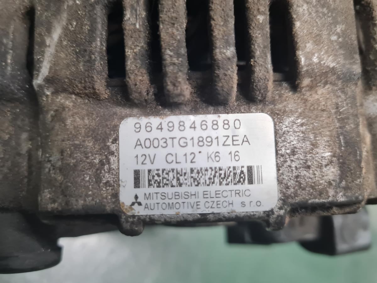 Alternátor 9649846880 CITROEN C4 PICASSO iAutodily 4