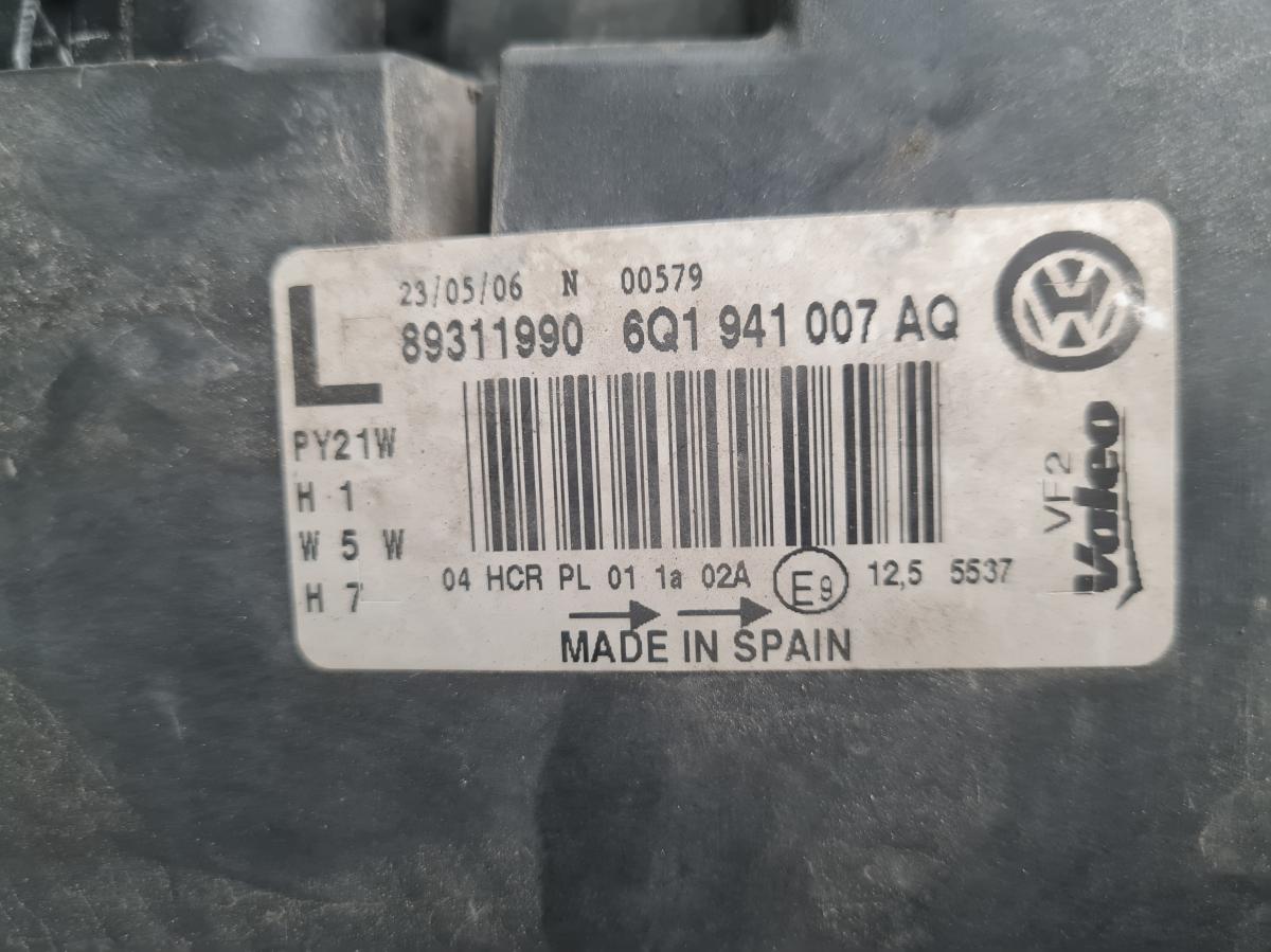 Světlo LP Halogen 6Q1941007AQ VOLKSWAGEN POLO iAutodily 4