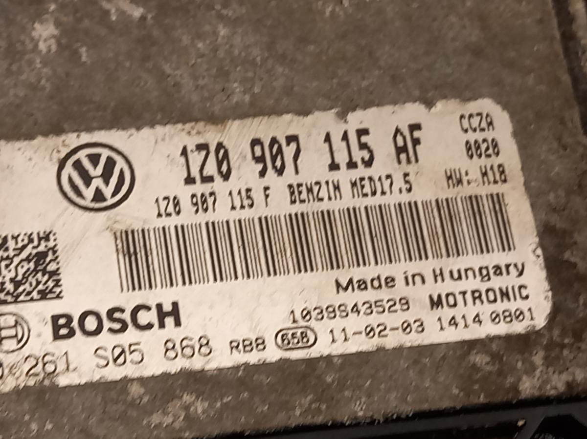 Řídící jednotka motoru 1Z0907115AF ŠKODA OCTAVIA iAutodily 3