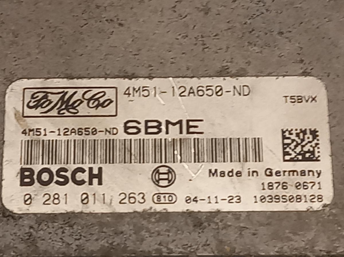 Řídící jednotka motoru 4M51-12A650-ND FORD C-MAX iAutodily 4