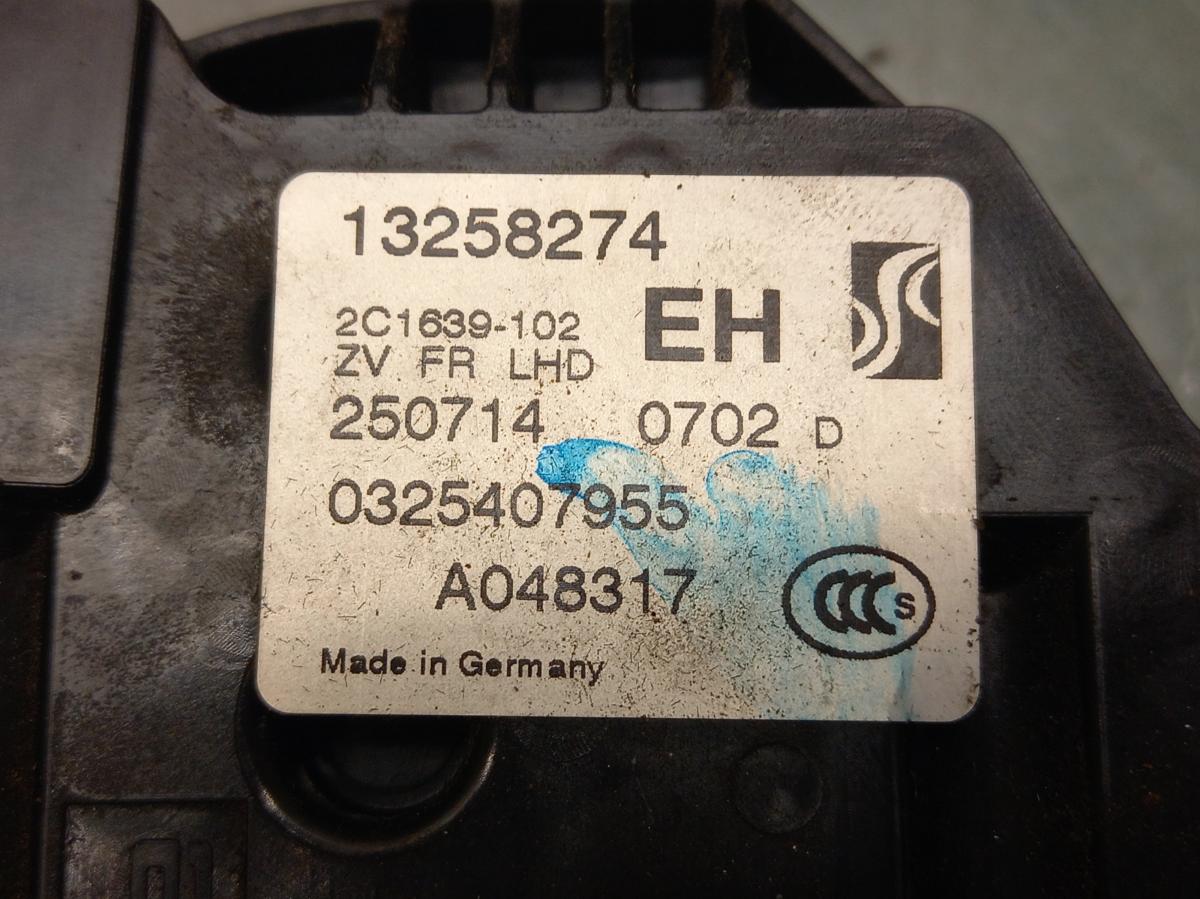 Zámek centrálu dveří PP 13258274 OPEL MERIVA iAutodily 3
