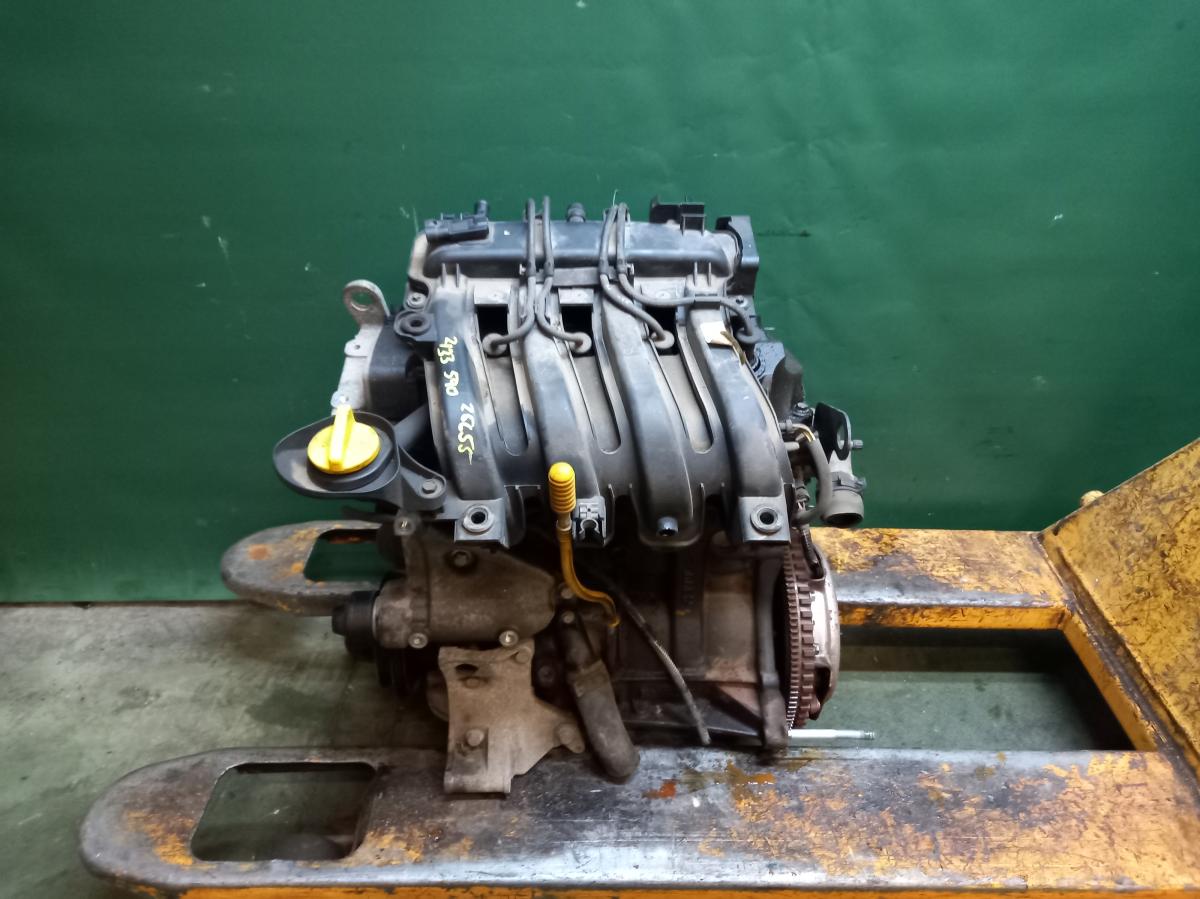 Motor 1.1 16v 55kw D4F 728 RENAULT THALIA 2008-0