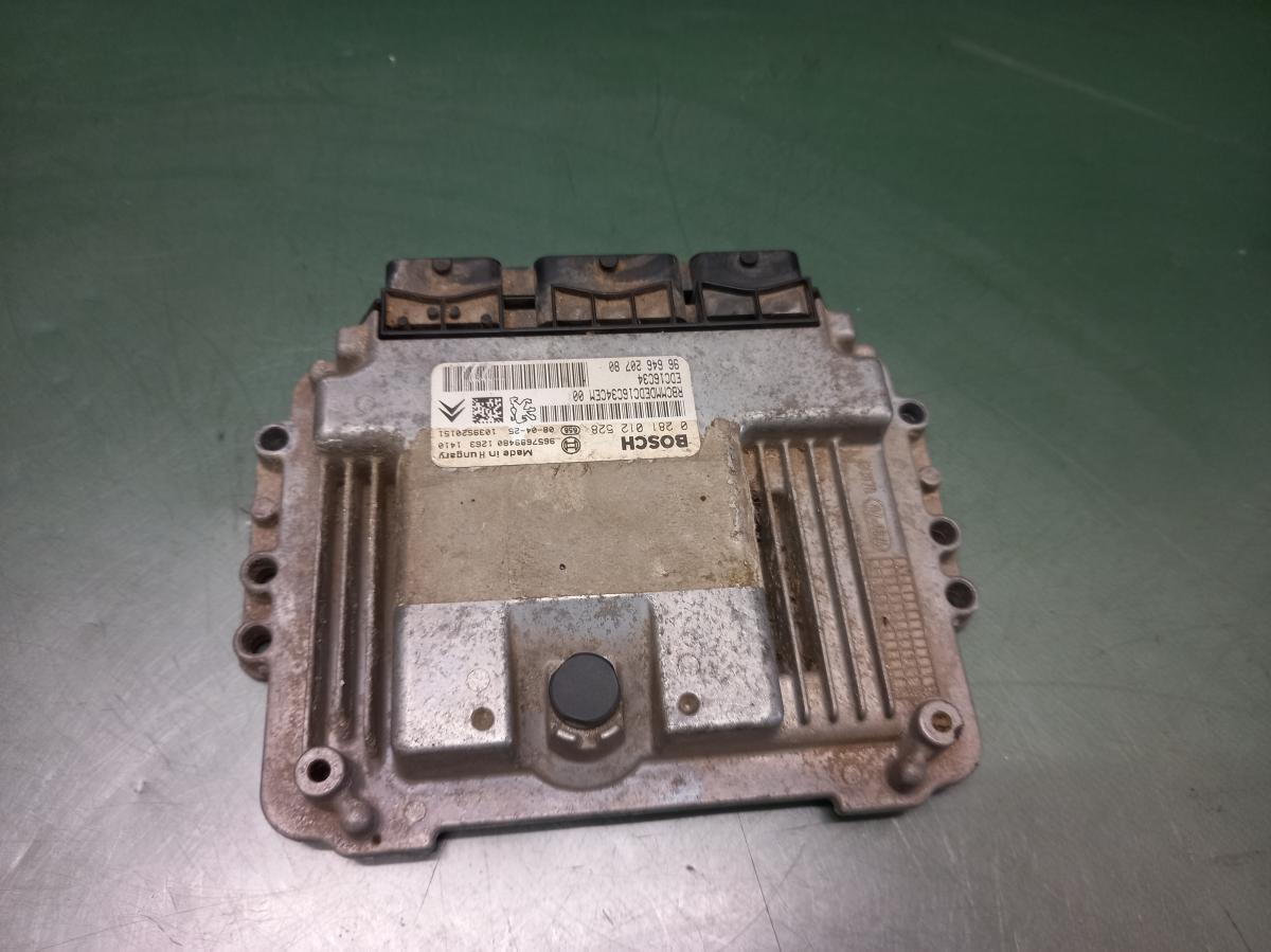 Řídící jednotka motoru 9664620780 PEUGEOT 206 2002-2010