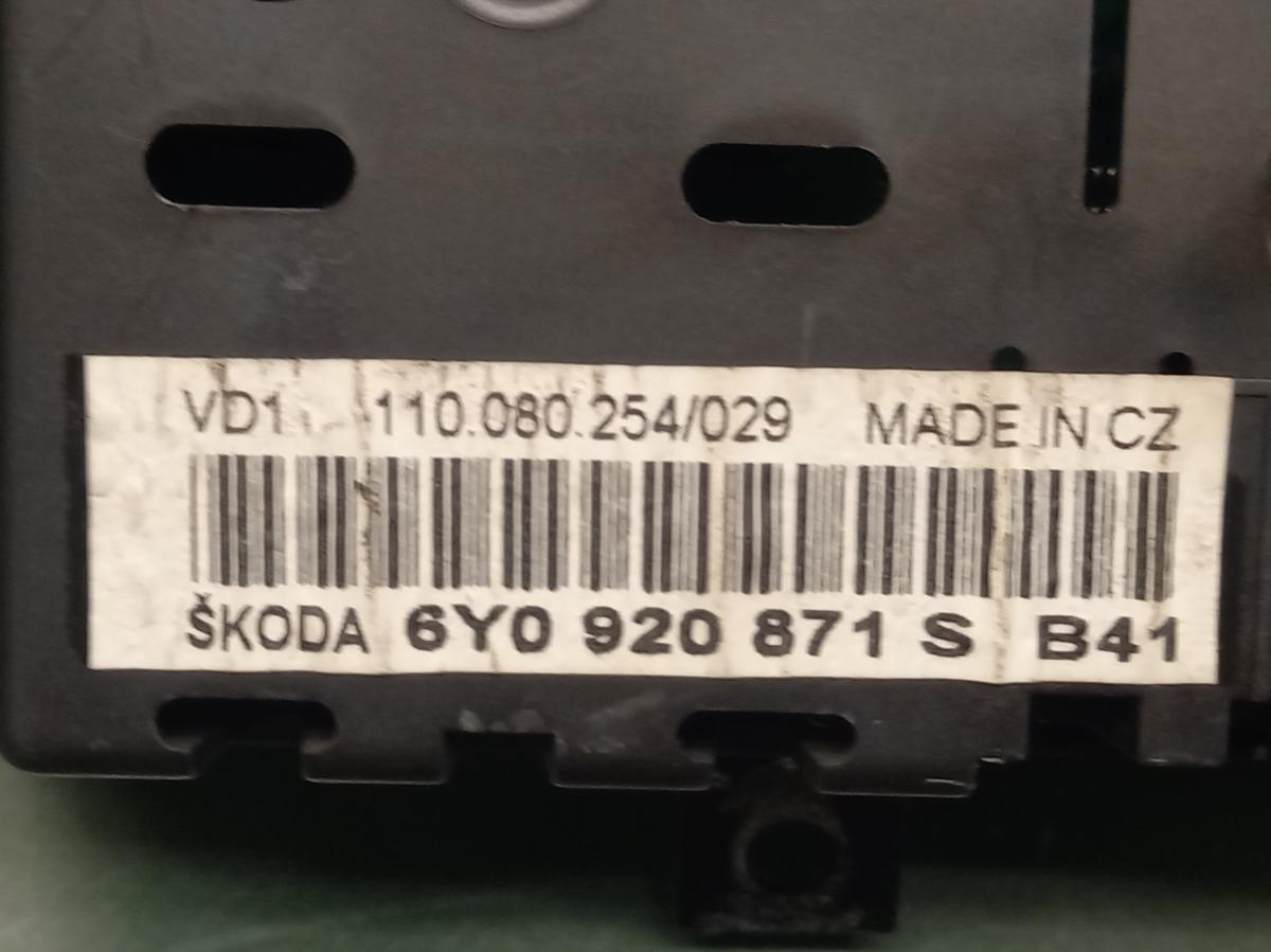 Přístrojová deska 6Y0920871S ŠKODA FABIA  iAutodily 3