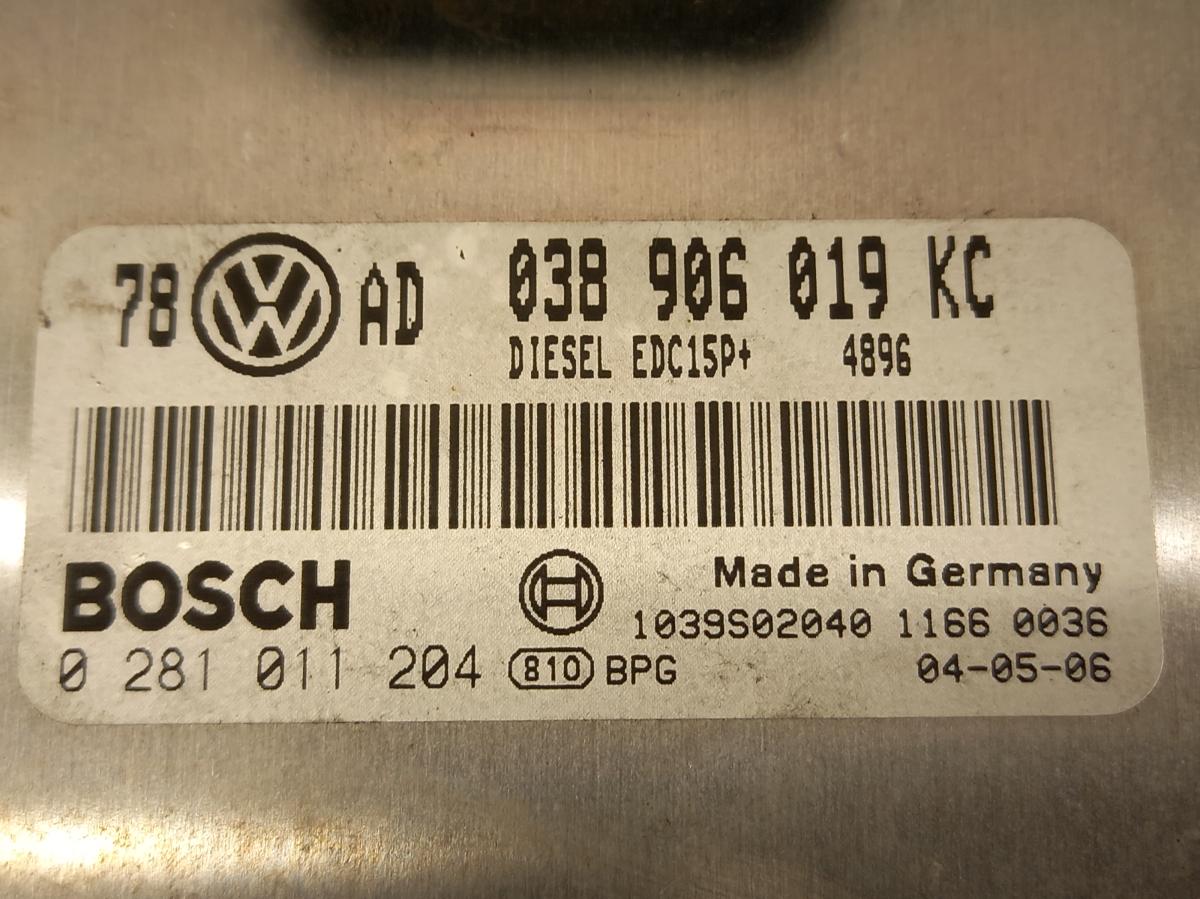 Řídící jednotka motoru 038906019KC VOLKSWAGEN PASSAT iAutodily 3