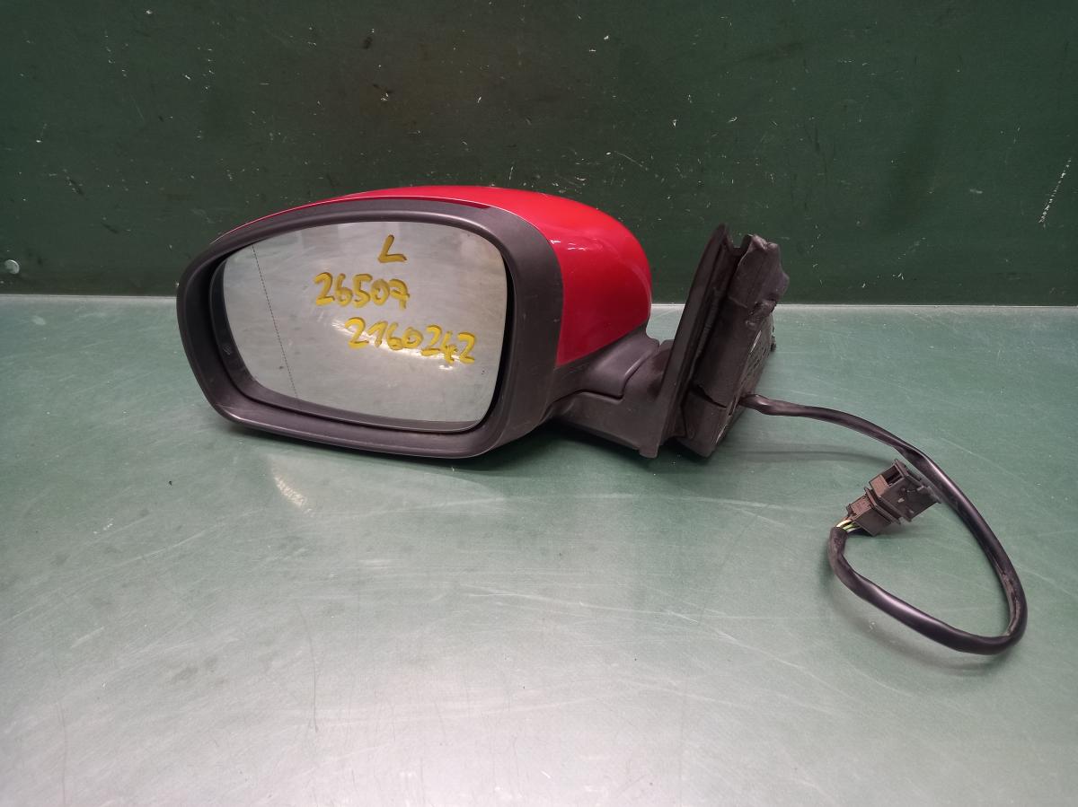 Zrcátko L - elektrické 5J0857933 ŠKODA FABIA 2007-2010